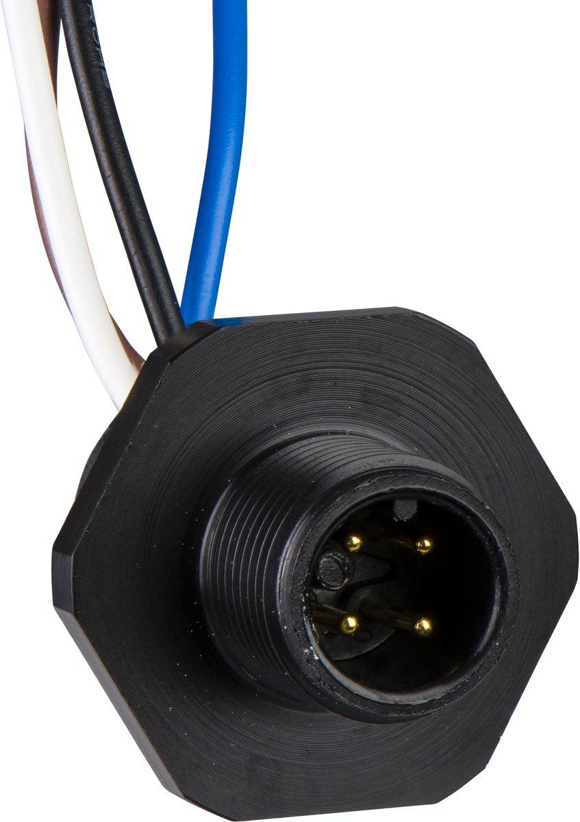 Metalladapter M20 Gewindebohrung für Stecker M12 5-Adern