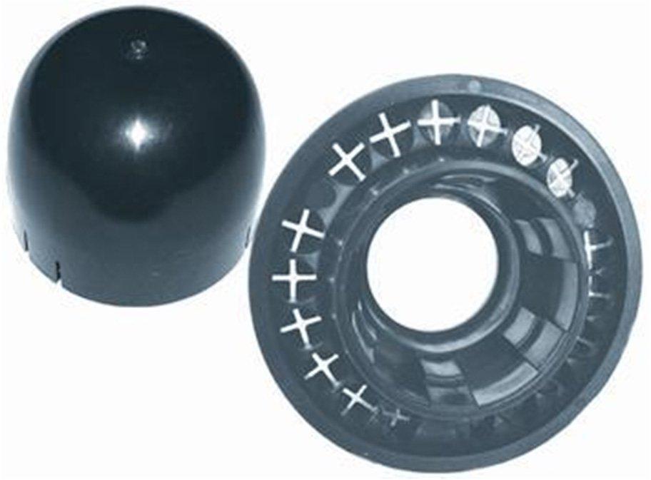 Mastkappe mit Kabeleinführung NC 04