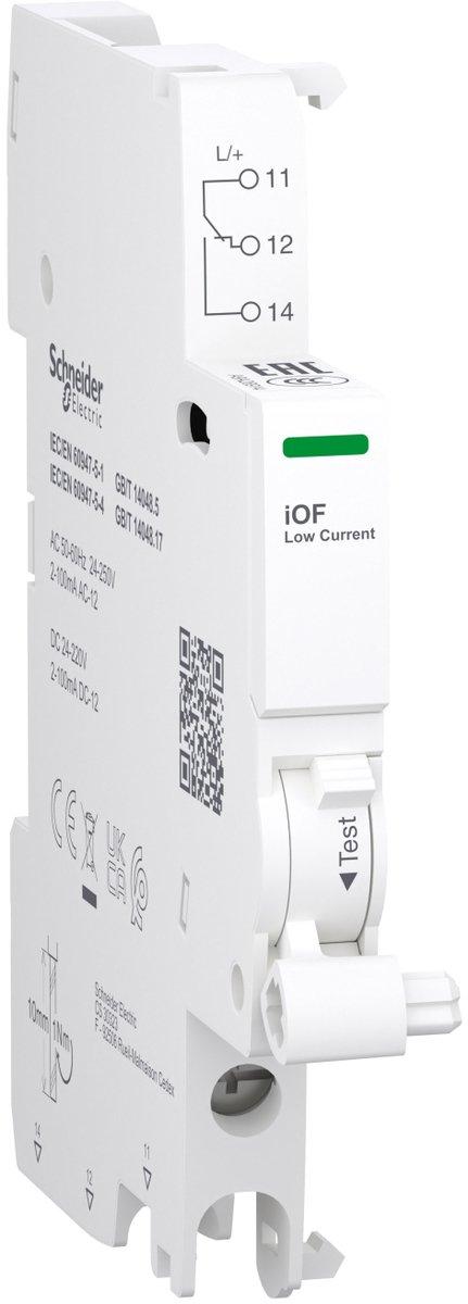 Hilfskontakt Acti9 iOF 2mA bis 100mA 24VAC bis 250VAC 24VDC bis 220VDC