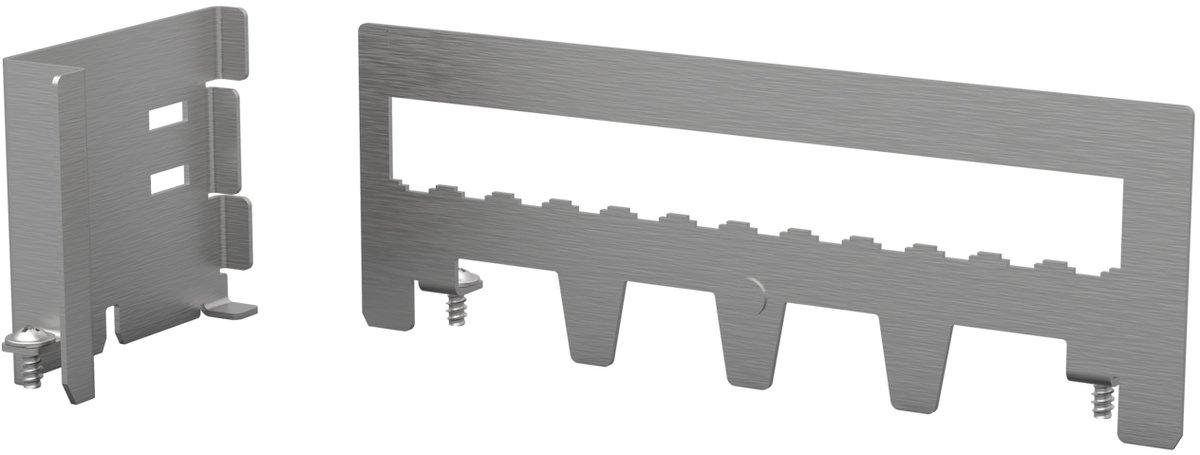 OpDAT MV Patchfeld 12xModulausschnitt unbestückt