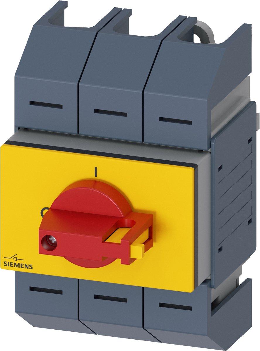 Lasttrennschalter 80A Baugr. 02 3-polig Frontantrieb mittig Komplettgerät