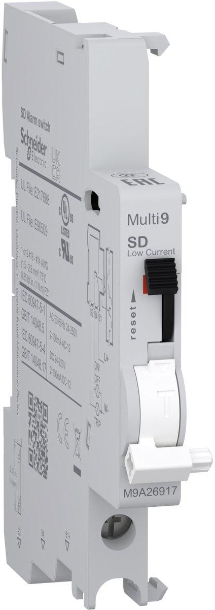 Hilfskontak Multi9 SD 2mA bis 100m 24VAC bis 250V 24VDC bis 220V
