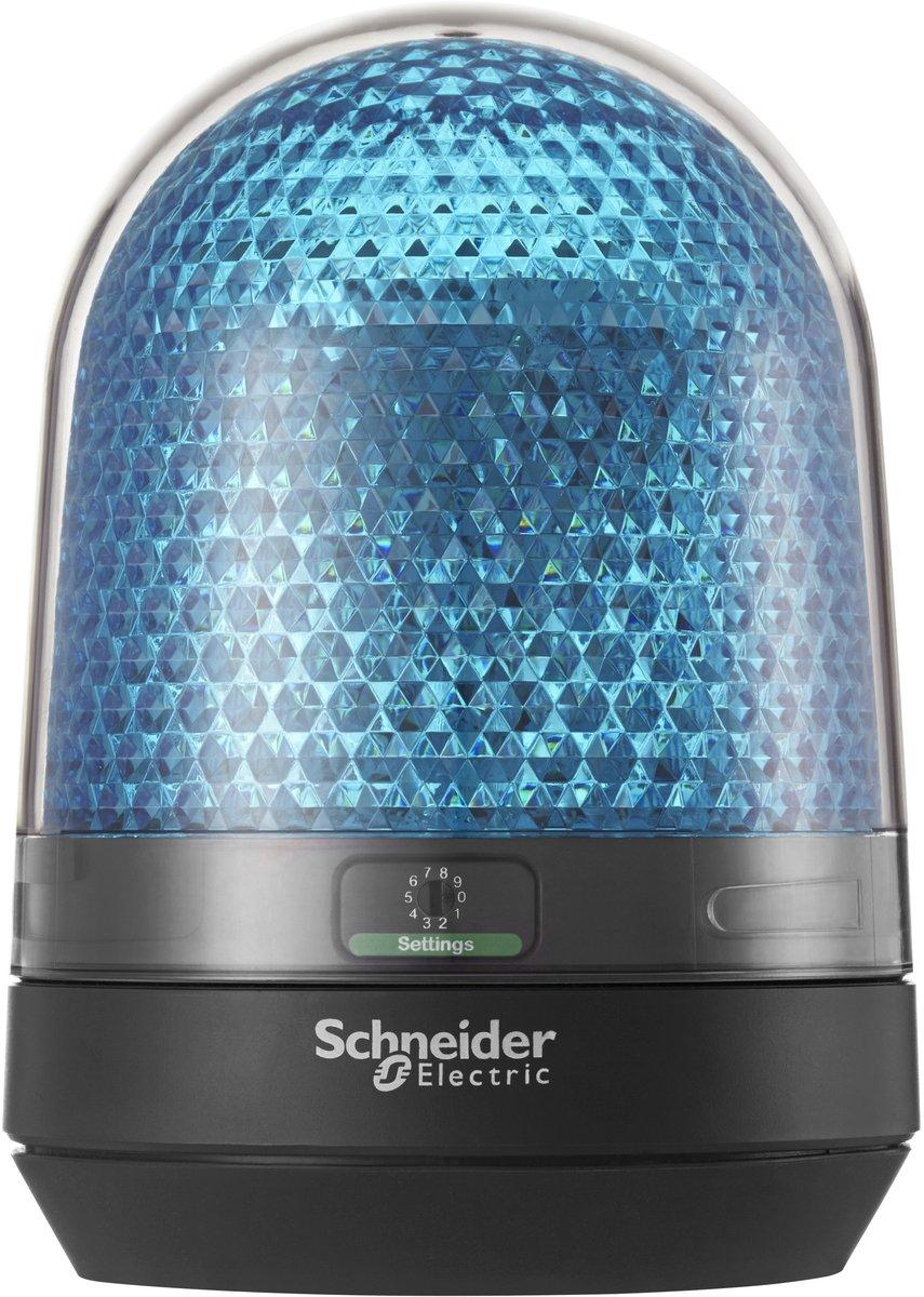 Leuchtsignal ohne Summer blau Ø100 integrierte LED 12..24 V DC