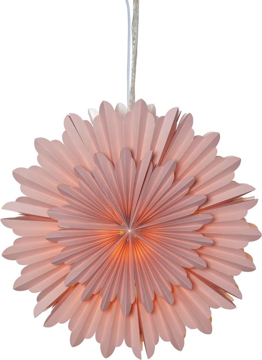 CRYSTAL Papierstern Pink 500x200x500mm