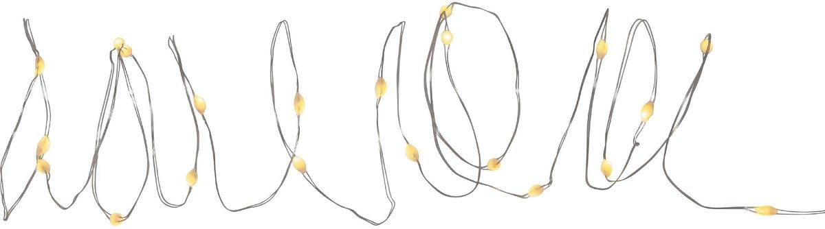 DEW DROP LED-Lichterkette 100 L10000mm Silber Transparent