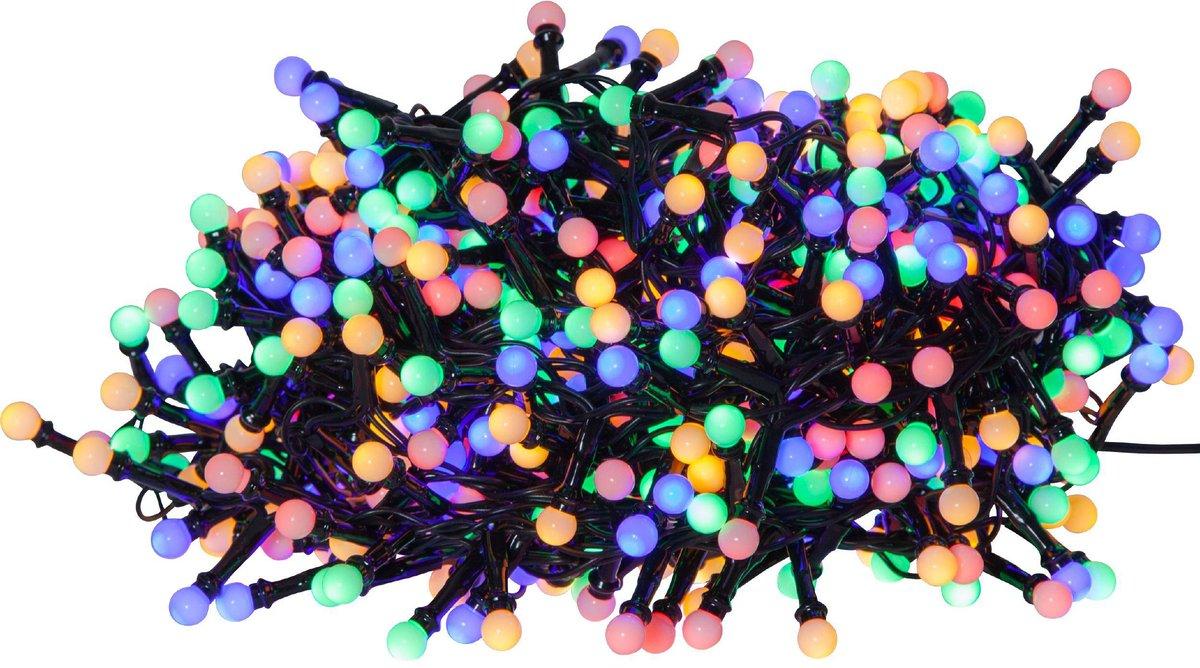 BERRY MINI LED-Lichterkette 700 L-14000 Schwarz Bunt