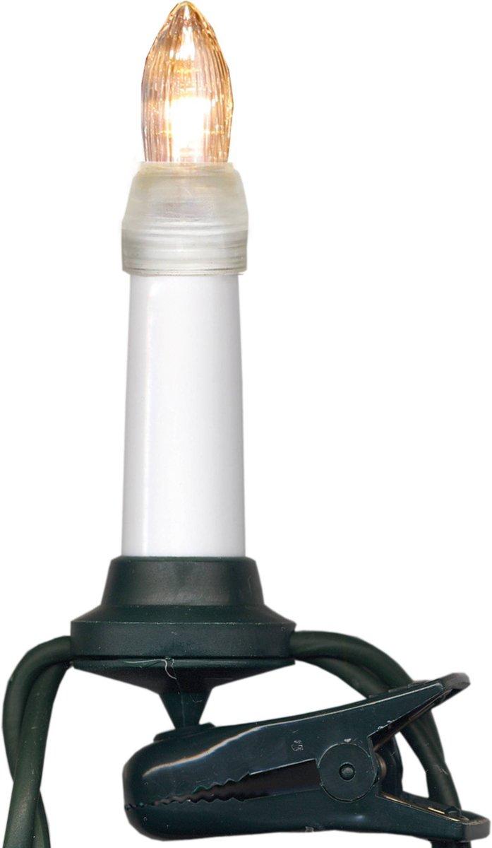 Lichterkette inklusive 16x0,2W E10-LED L-10500 weiß Grün