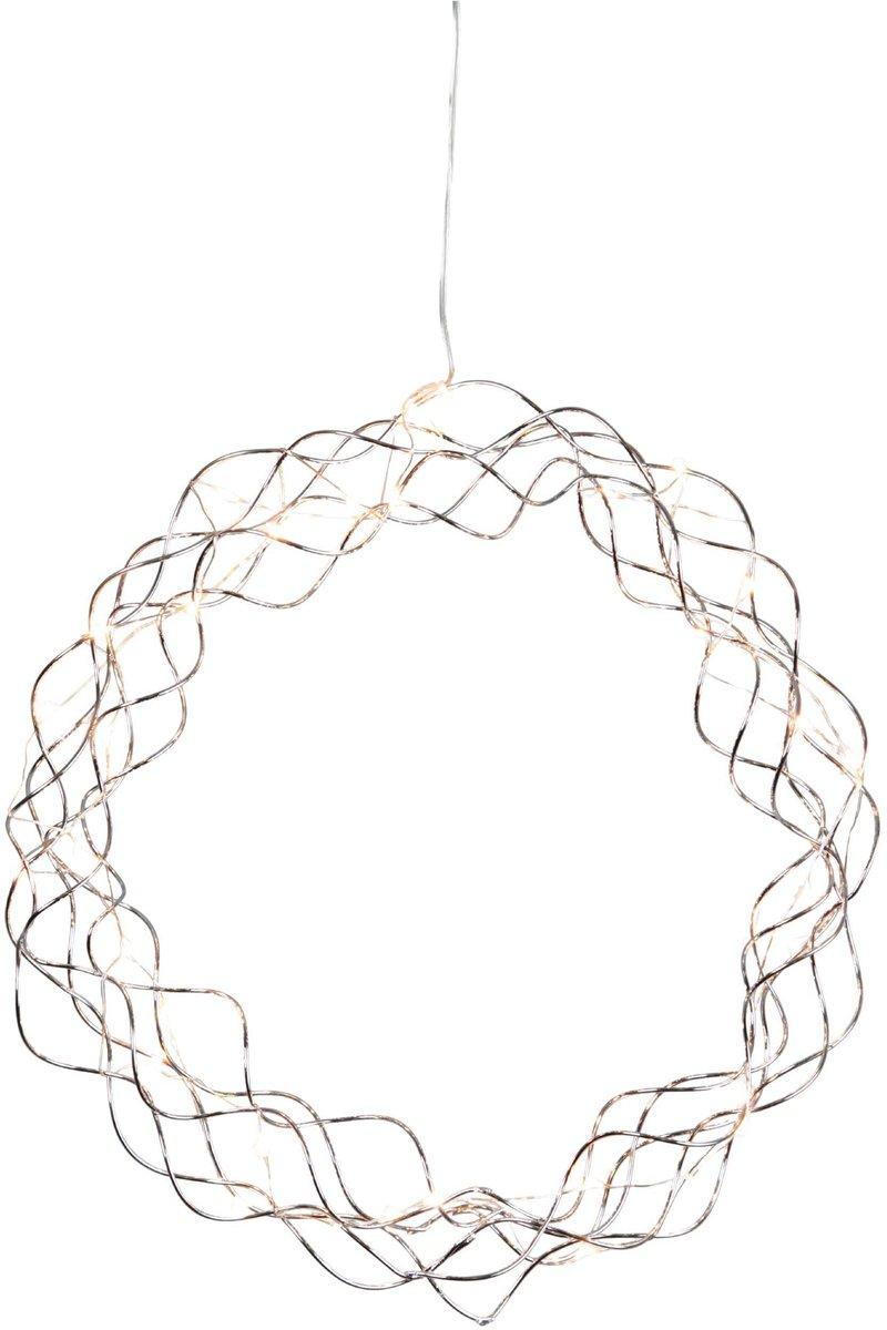 CURLY LED-Ring 30 Durchmesser 300 Chrom
