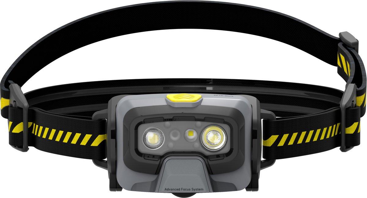 HF6R WORK LED Stirnlampe mit Akku IP68 800lm Dimmt und fokussiert automatisch