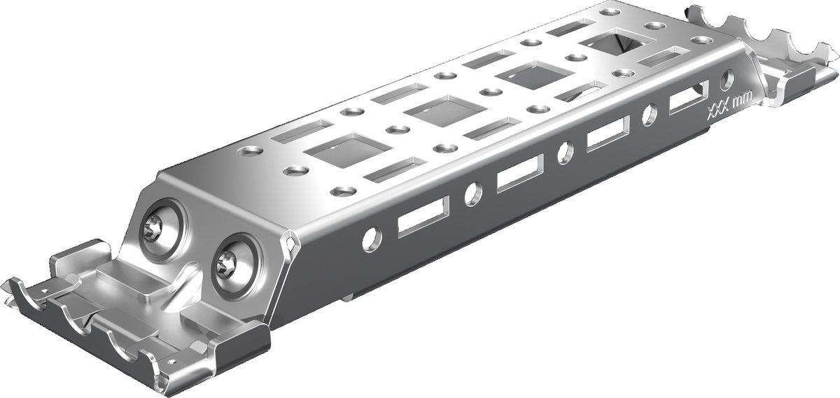 Schiene für Innenausbau im Kompakt-Schaltschrank AX für Tiefe: 210 mm