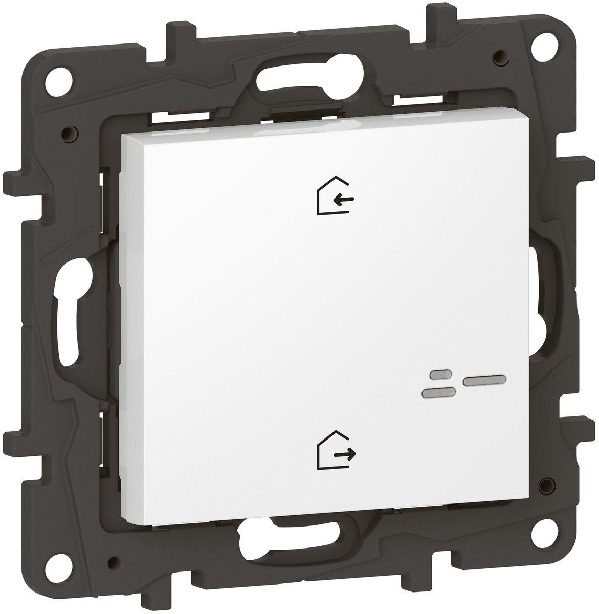 Masterswitch zur Inbetriebnahme u. zum Abrufen der Szenen Kommen/Gehen Ultraweiß