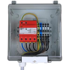 Überspannungsableiter Typ 1+2 DEHNcube im Gehäuse IP65 für Emob