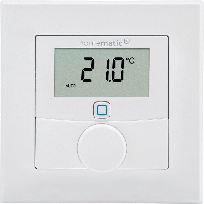Wandthermostat mit Schaltausgang für Markenschalter