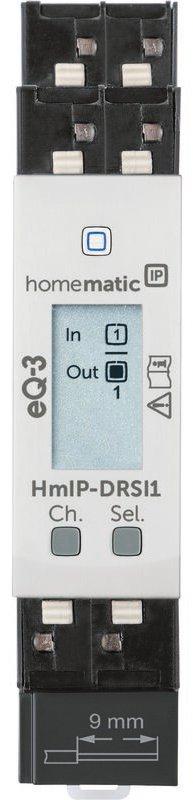 Schaltaktor für Hutschienenmontage HmIP-DRSI1