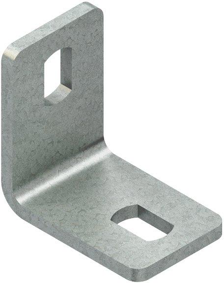 Wandanschlusswinkel gleichschenklig Bod.- Deck.- Wandmon. M10 Stahl inkl. Zubehör