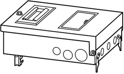 BD2-AK2M2/F Abgangskasten