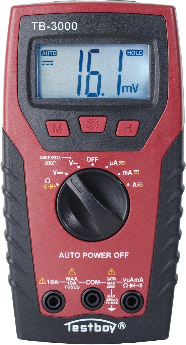 Digital-Multimeter mit Kabelbruchdetektor und Sicherheitsstufe CAT IV