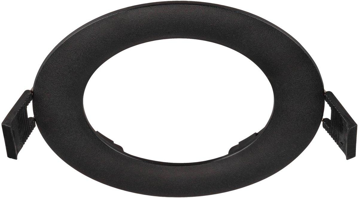 DOWNLIGHT V 100 flache Abdeckung schwarz