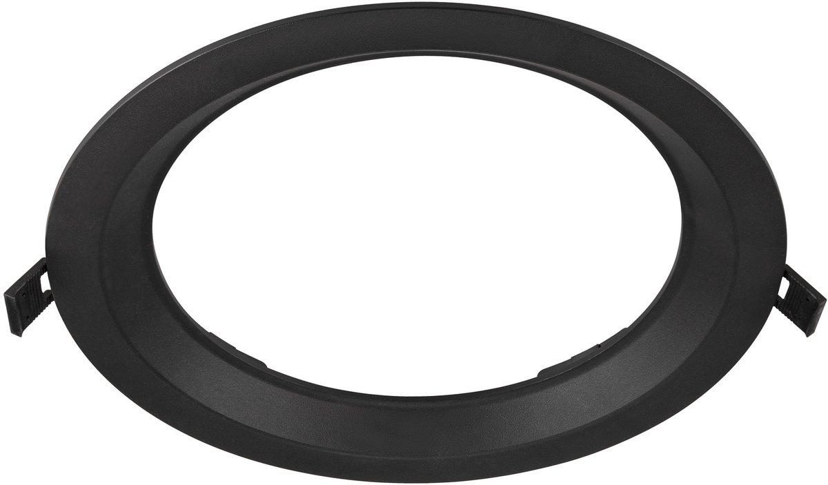 DOWNLIGHT V 200 leicht versenkte Abdeckung schwarz