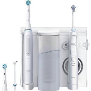 Oral-B Center OxyJet Reinigungssystem - Munddusche und Oral-B iO4