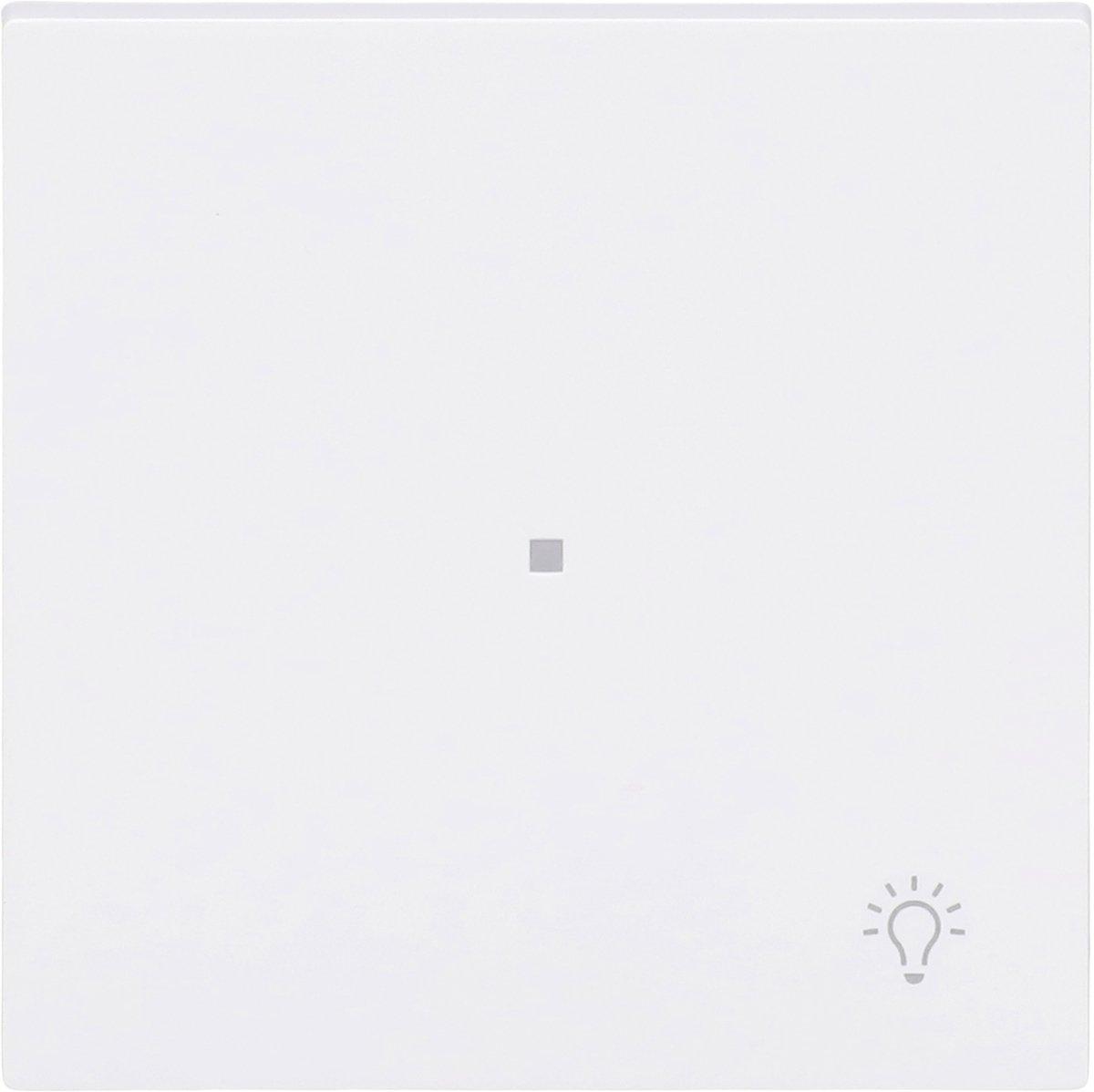 Wippe 1-fach für flex f@h KNX mit Symbol Licht studioweiß - art linear