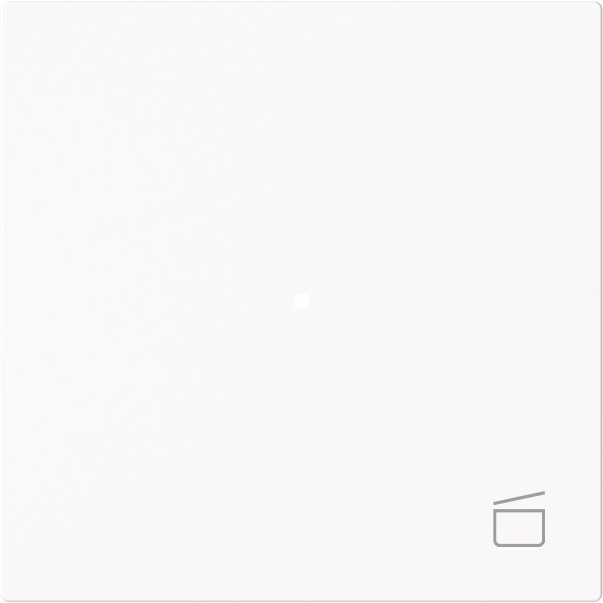 Wippe 1-fach für flex f@h KNX mit Symbol Szene studioweiß matt - art linear