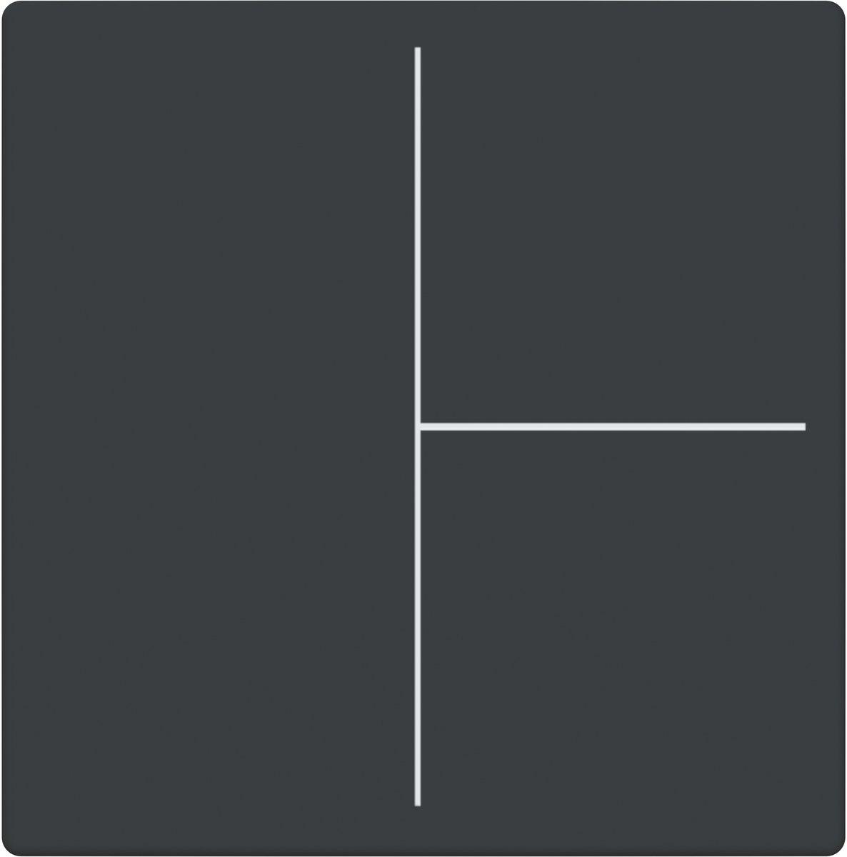 Abdeckung für Trevion-Keypad 1- bis 4-fach anthrazit - Plattform 63