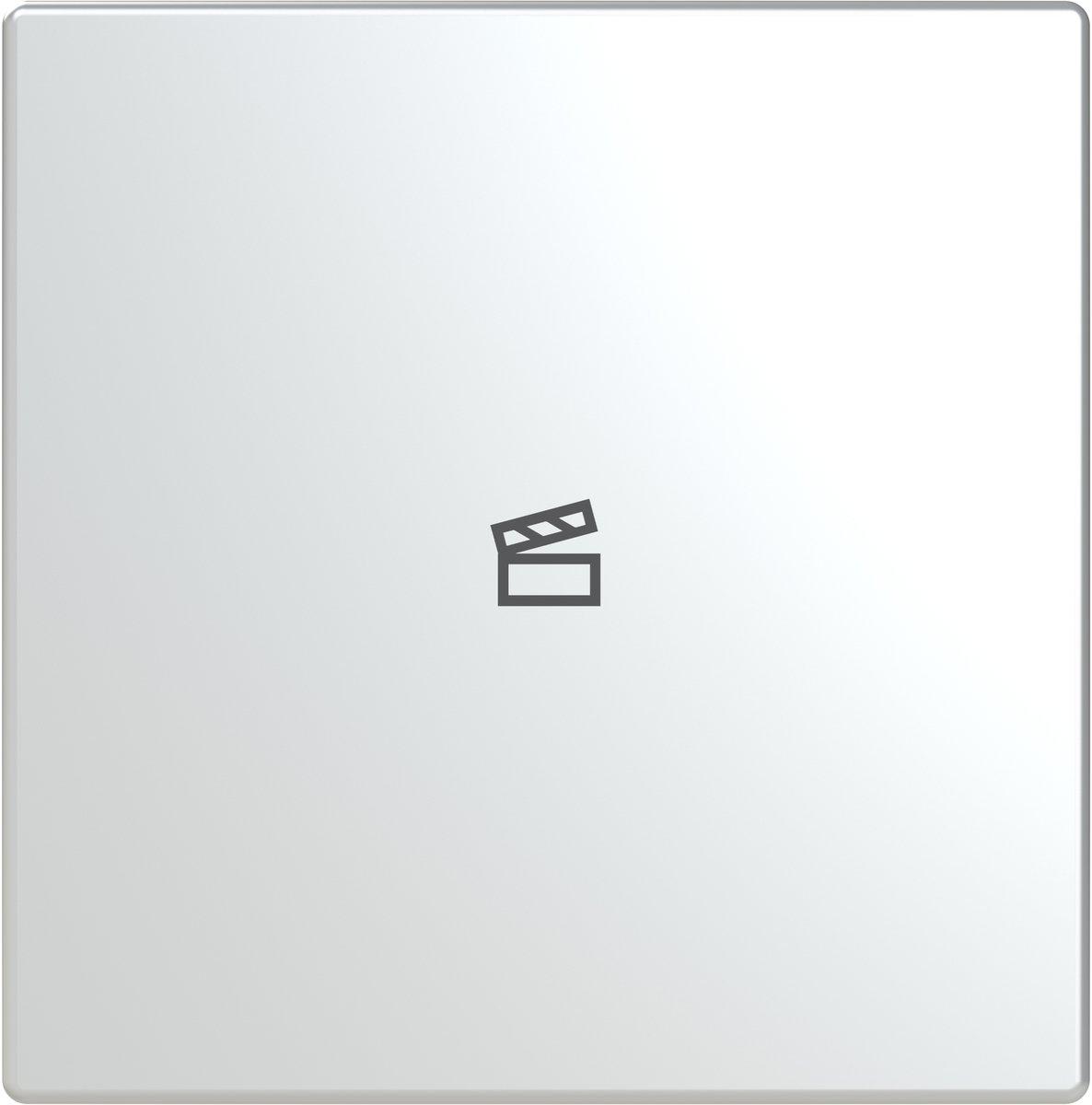 Abdeckung 1-fach für Trevion Keypad / Symbol Szene edelstahl - pur edelstahl