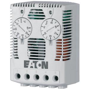 Thermostat und Feuchtigkeitsregler Stellbereich 40-90% rel. LF und 0°C-60°C