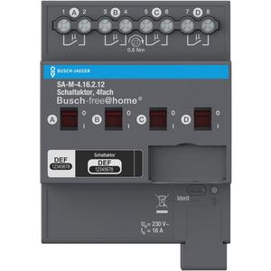 Schaltaktor 4-fach 16 A REG für Busch-free@home