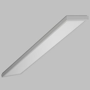 Anbauleuchte alevo-AVAMP 1200mm 240 LED 3400lm 840 DALI flex55 silber