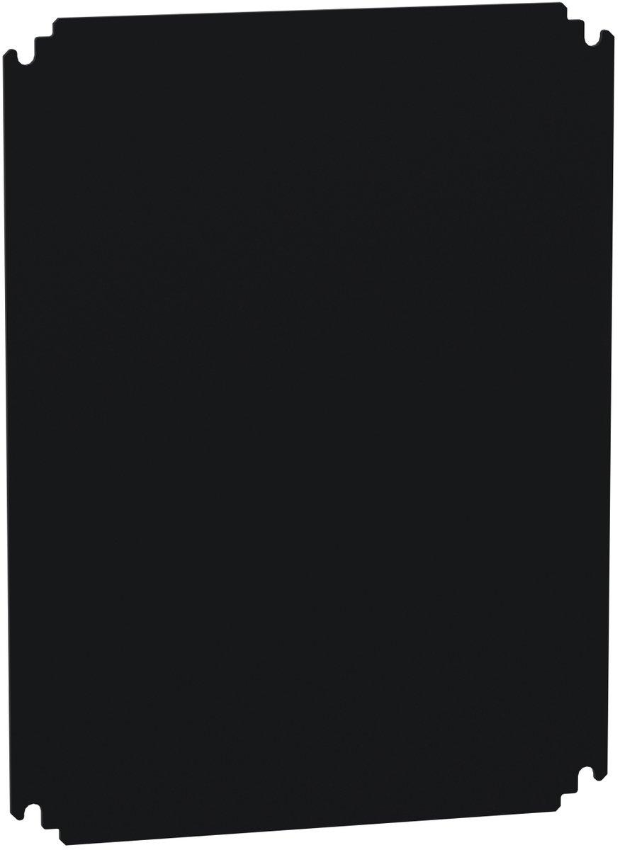 Isolierende Montageplatte für Gehäuse H 500 x B 400mm aus Bakelit