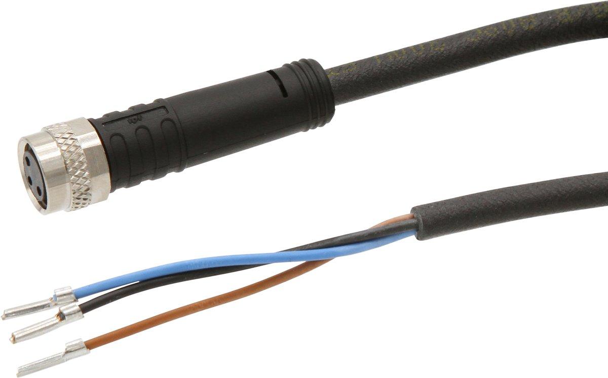 Kunststoff-Schnellverschraubung gerade für Wellschlauchschwarz Außengewinde me