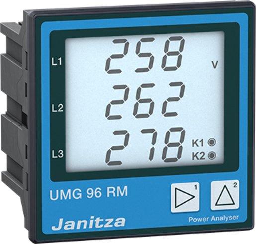 Multifunktionaler Netzanalysator mit Ethernet und RCM