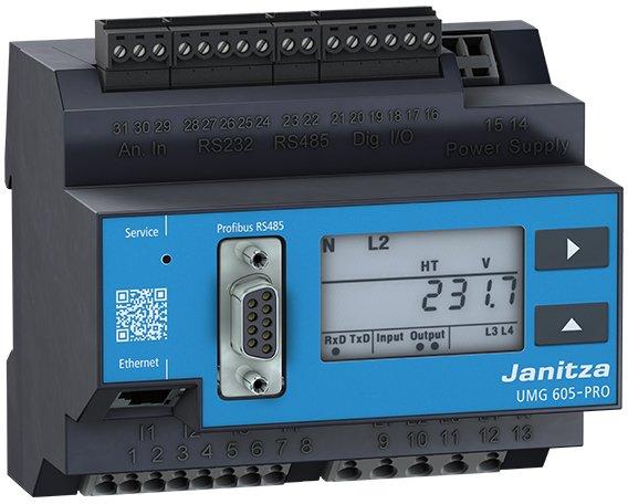 Spannungsqualitätsanalysator (Klasse S nach IEC 61000-4-30)