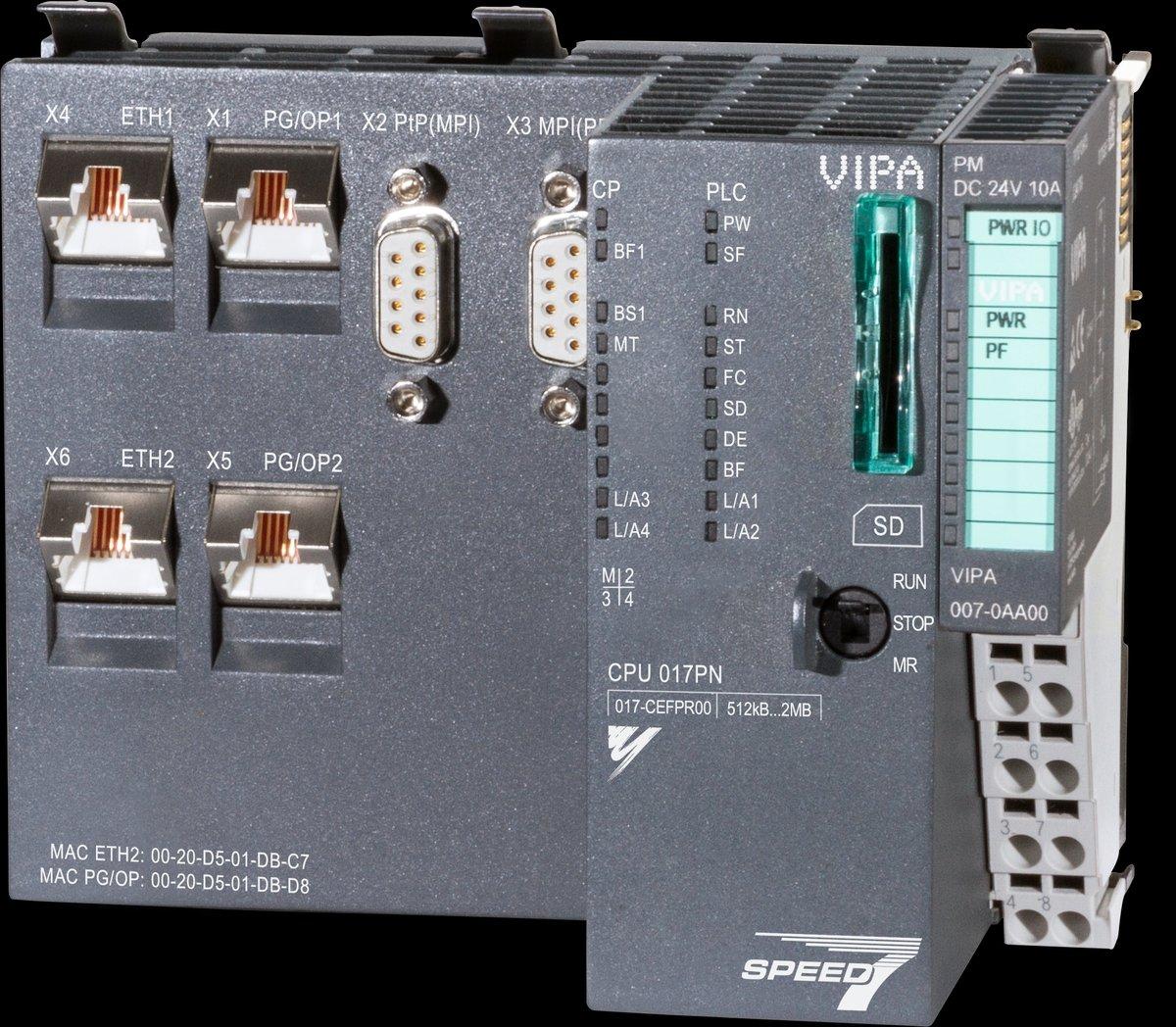 SLIO_CPU017PN - SPEED7 Basis-CPU 017PN