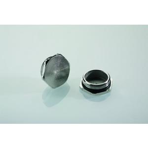 Blindstopfen Sechskant Messing vernickelt M40 x 1,5 mm