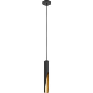 BARBOTTO Hängeleuchte 1xGU10 schwarz/Gold