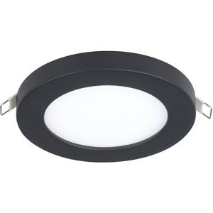 FUEVA FLExLED Einbauspot DM117mm schwarz 4000K