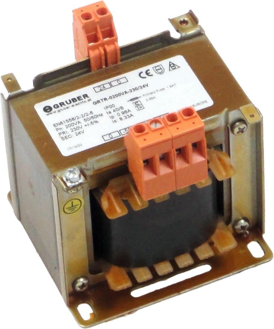 Steuertransformator 400/230VAC I1: 0,55A / I2: 0,87A - Primäranzapfung +/- 5%