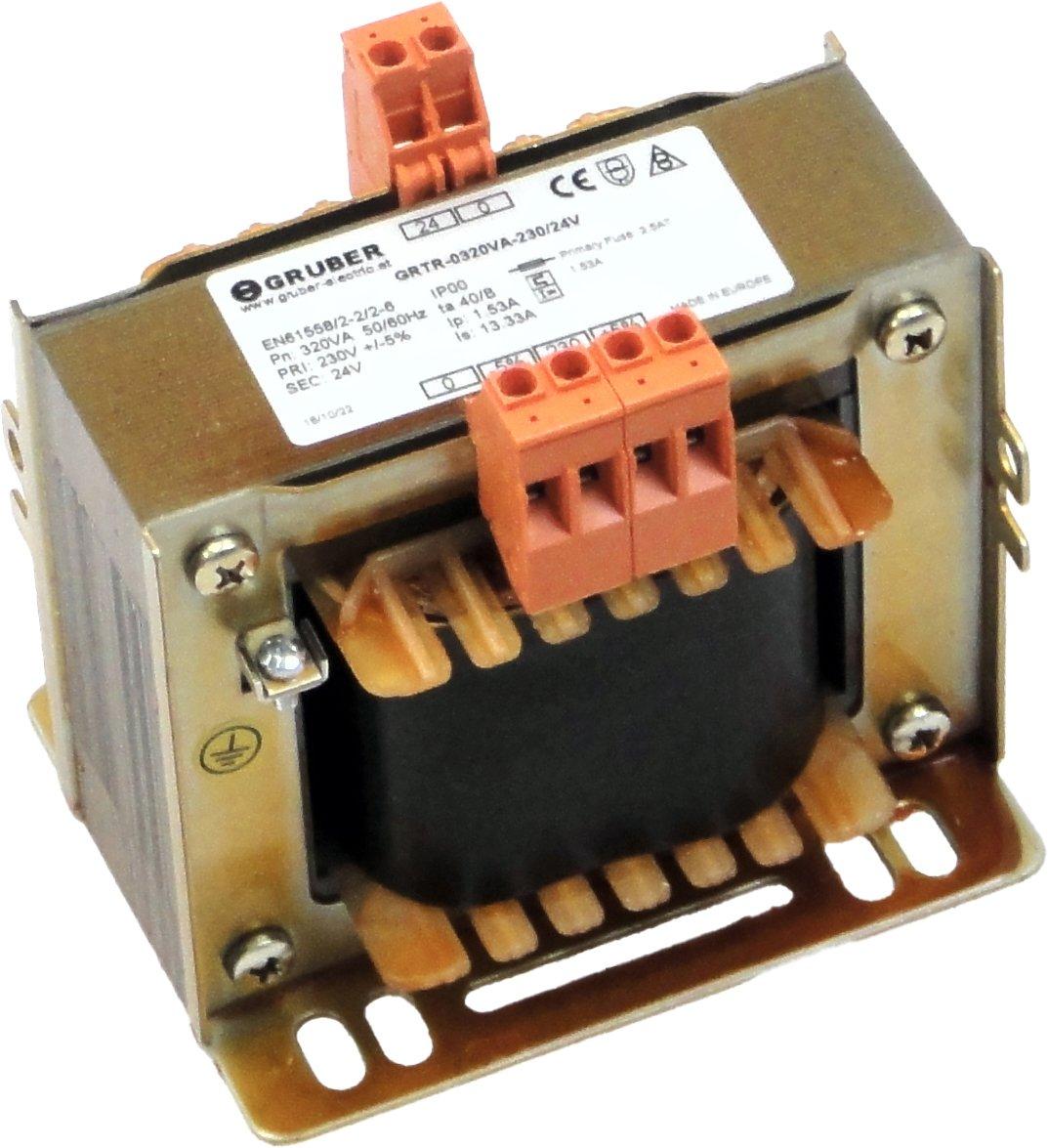 Steuertransformator 400/24V I1: 0,88A / I2: 13,3A - Primäranzapfung +/- 5%