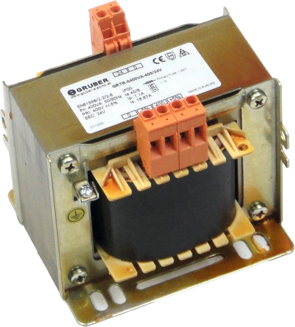Steuertransformator 400/24V I1: 1,1A / I2: 16,7A - Primäranzapfung +/- 5%