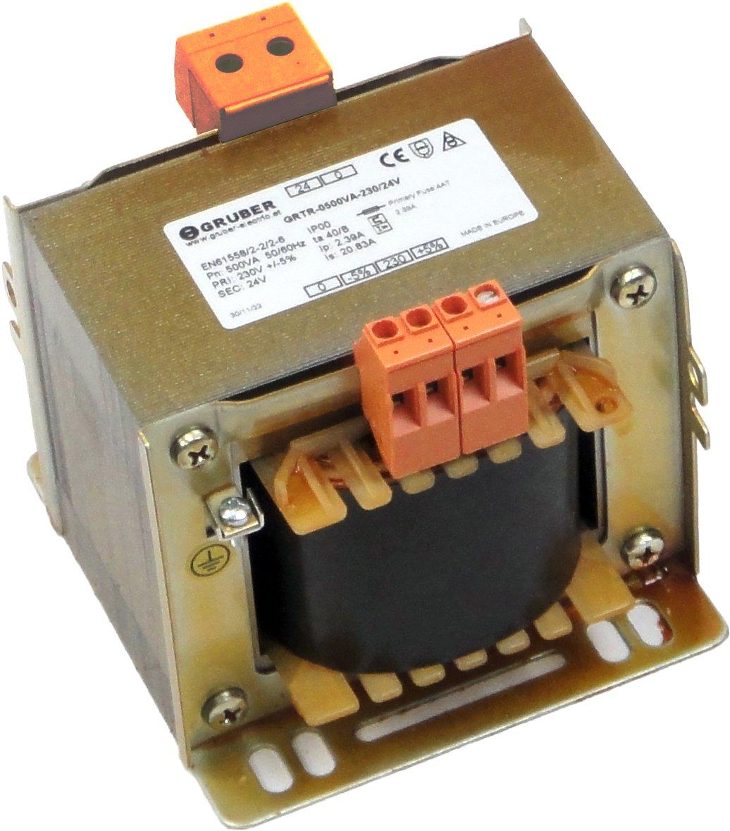 Steuertransformator 230/24V I1: 2,39A / I2: 20,8A - Primäranzapfung +/- 5%