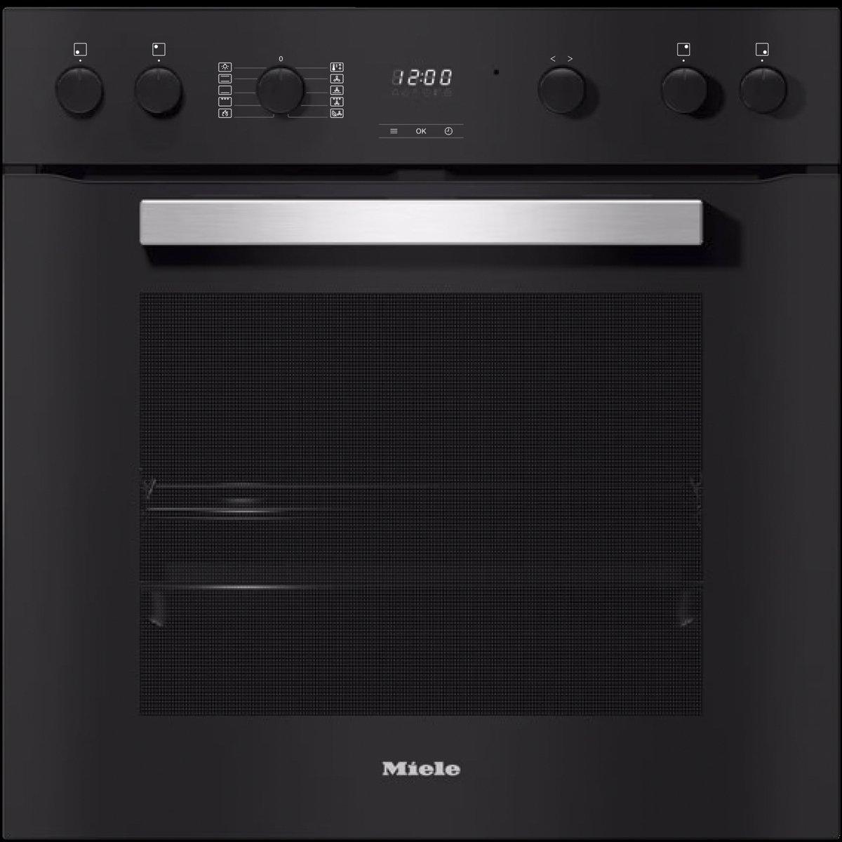 Einbau-Herd H 2457 IP Obsidianschwarz