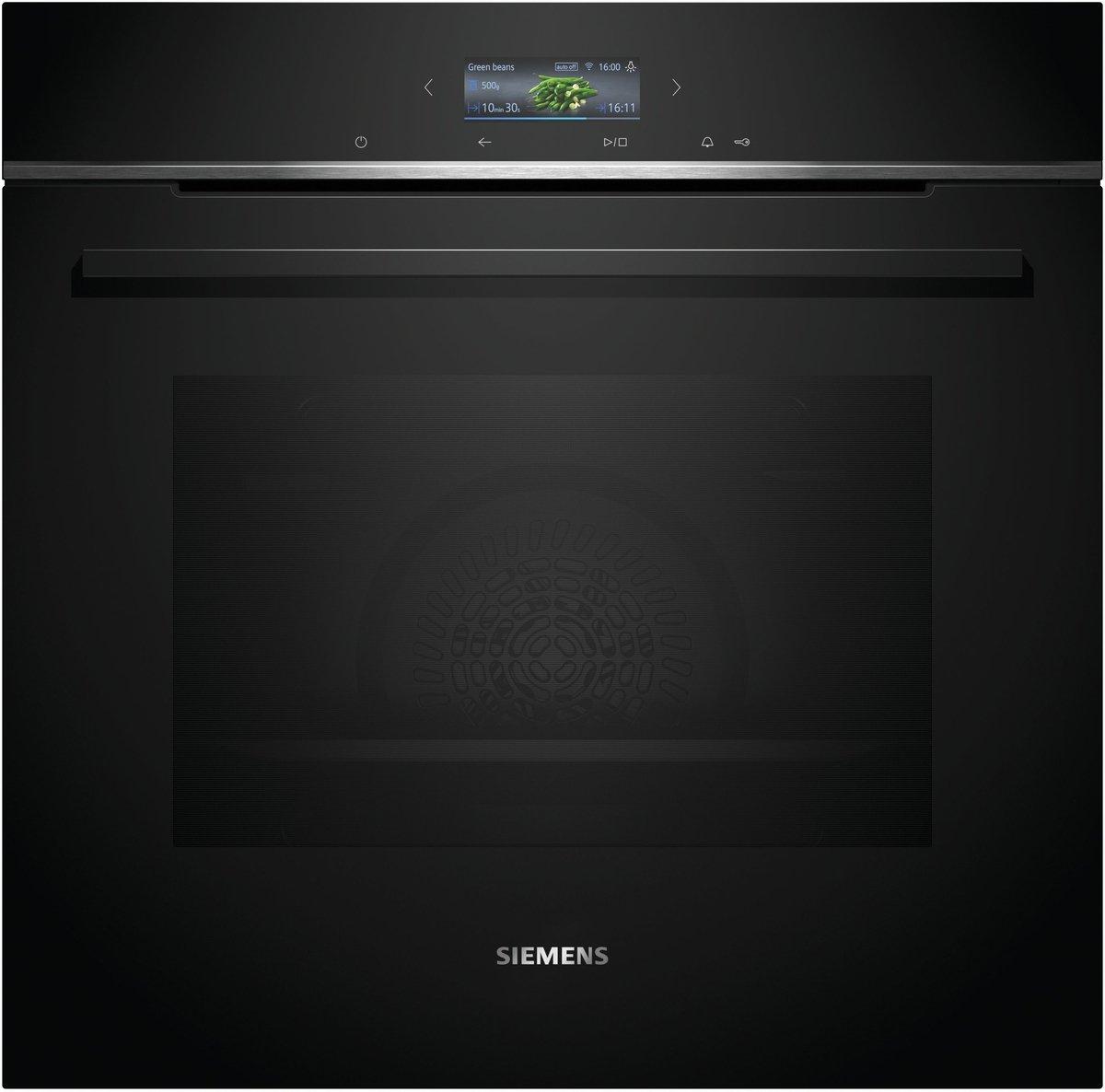 Backofen Einbau iQ700 schwarz Edelstahl