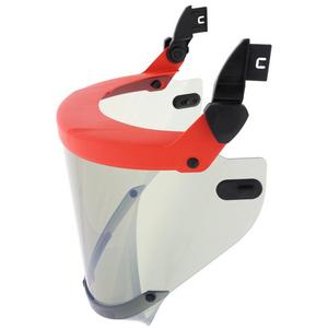 Störlichtbogengeprüfter Schutzschirm mit Steckclip Klasse 2/ATPV: 14 cal/cm²