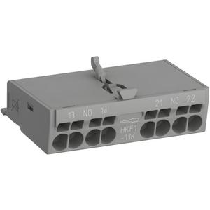 HKF1-20K Hilfsschalter 2S mit Push-In Klemmen frontseit. Anbau