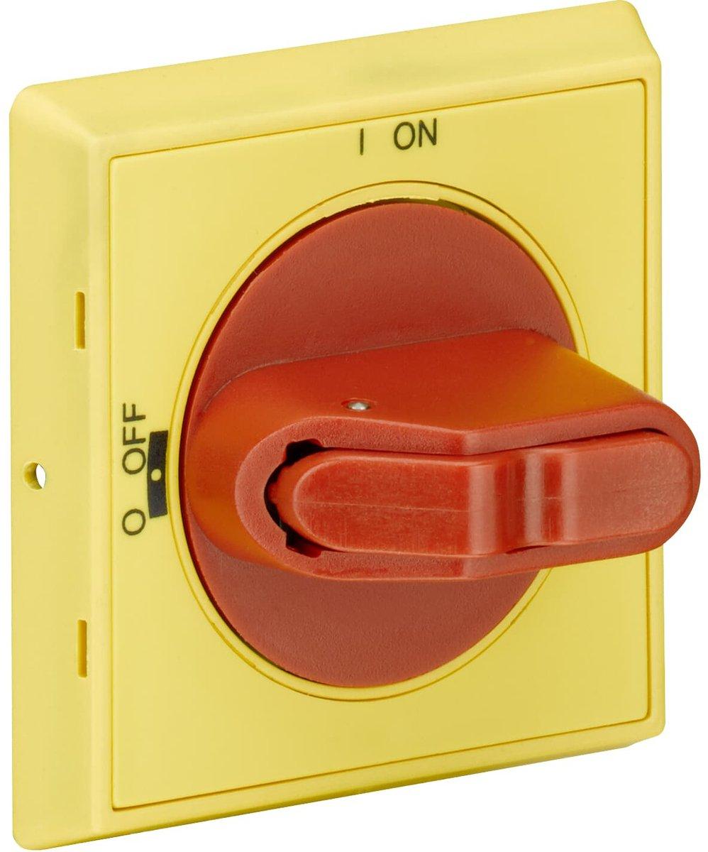 MSHD-LY Drehgriff IP64 rot/gelb 3fach abschließbar überlistbare 0-I