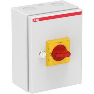 OTL36A3M Sicherheitsschalter 3-polig 22 kW 400V m. rot-gelbem Griff