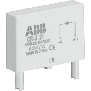 CR-U 41CV Steckmodul Diode und LED grün 110VDC A1+ A2-